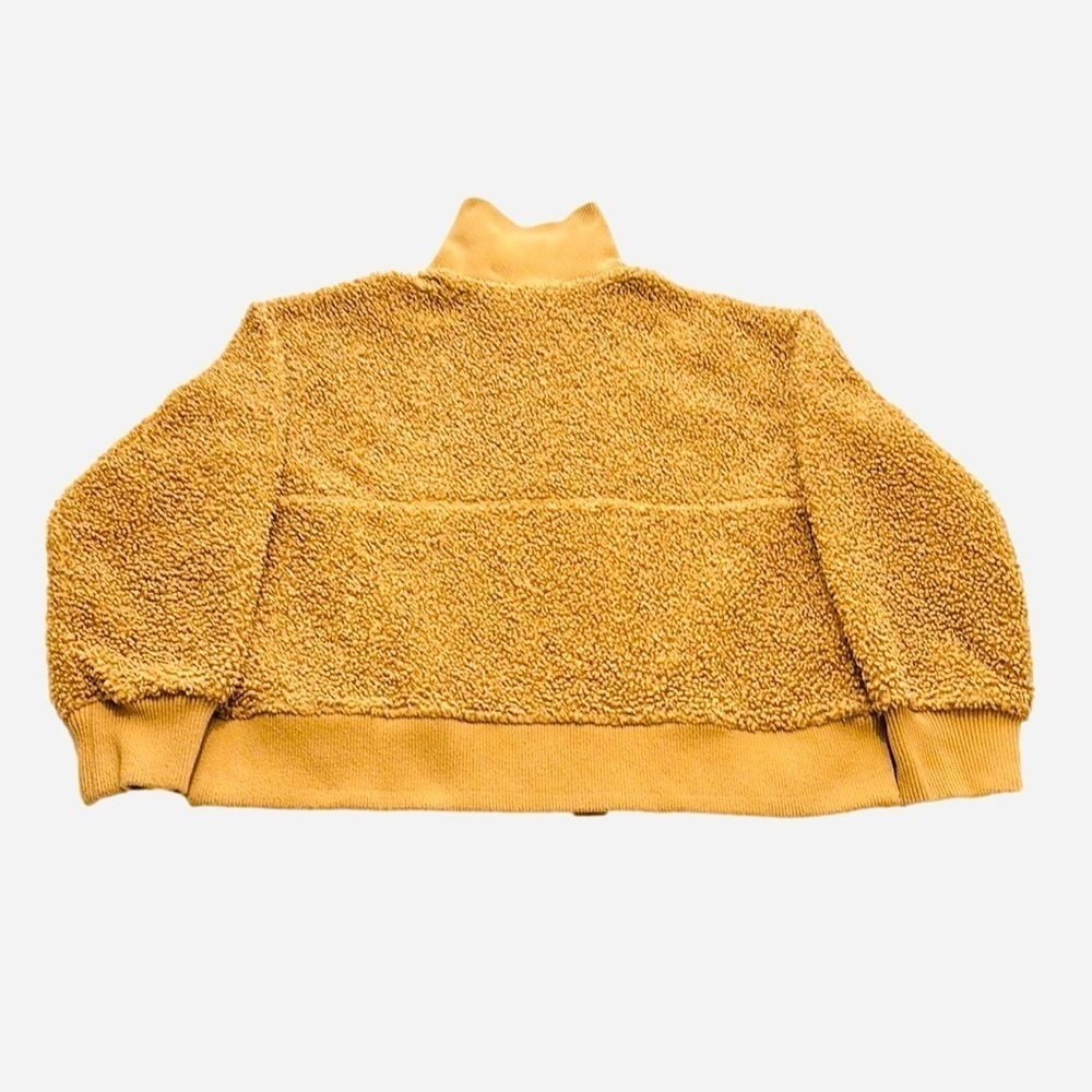 Joy Lab Sherpa Style Pullover, Size S, Gold - Picture 2 of 9